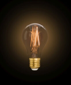 Έξυπνη λάμπα LED filament μελί A60 E27 7,5W ρυθμιζόμενο λευκό 2200-5500K Lutec Connect – 1-T8711001312