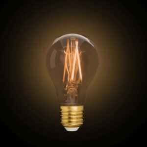 Έξυπνη λάμπα LED filament μελί A60 E27 7,5W ρυθμιζόμενο λευκό 2200-5500K Lutec Connect – 1-T8711001312