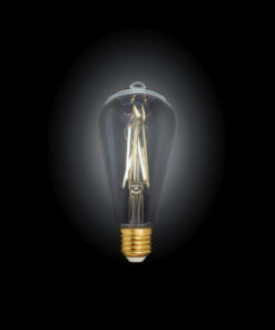 Έξυπνη λάμπα LED filament μελί ST64 E27 7,5W ρυθμιζόμενο λευκό2200-5500K Lutec Connect – 1-T8711101312