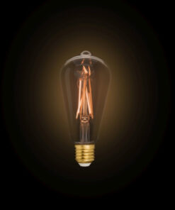 Έξυπνη λάμπα LED filament μελί ST64 E27 7,5W ρυθμιζόμενο λευκό2200-5500K Lutec Connect – 1-T8711101312