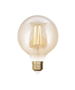 Έξυπνη λάμπα LED filament μελί G95 E27 7,5W ρυθμιζόμενο λευκό 2200-5500K Lutec Connect – 1-T8711201312