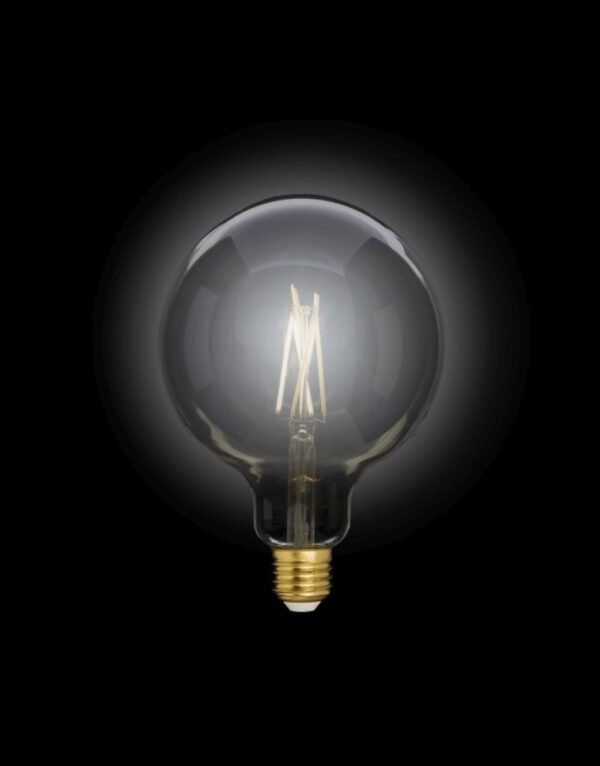 Έξυπνη λάμπα LED filament μελί G95 E27 7,5W ρυθμιζόμενο λευκό 2200-5500K Lutec Connect – 1-T8711201312