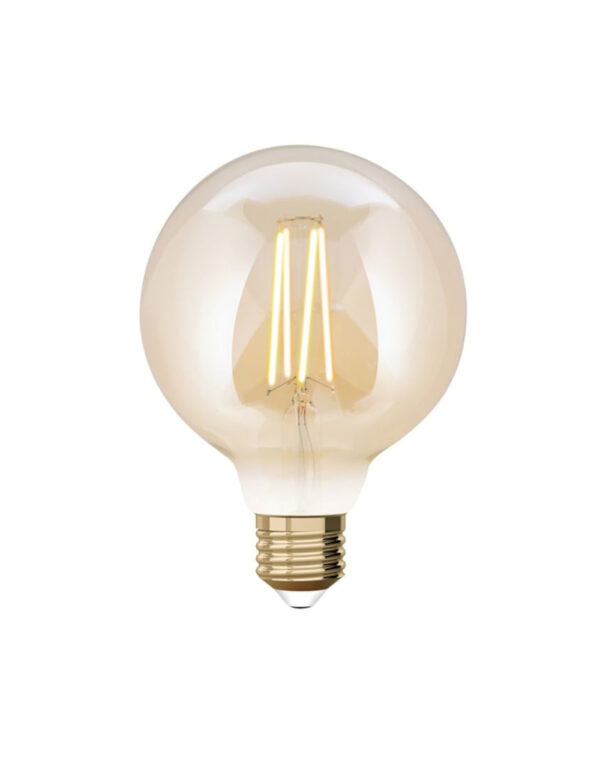 Έξυπνη λάμπα LED filament μελί G95 E27 7,5W ρυθμιζόμενο λευκό 2200-5500K Lutec Connect - 1-T8711201312