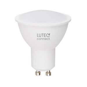 Έξυπνη λάμπα LED GU10 4,7W  ρυθμιζόμενο λευκό 2700-6500Κ + RGB Lutec Connect – 1-T8731601316