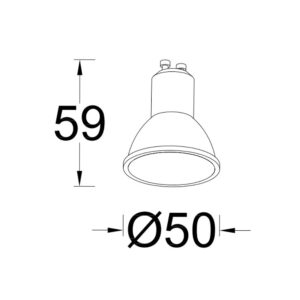 Έξυπνη λάμπα LED 2xGU10 4,7W + remote control ρυθμιζόμενο λευκό 2700-6500Κ + RGB Lutec Connect – 1-T8731602316