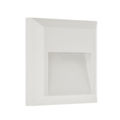 ΦΩΤΙΣΤΙΚΟ ΑΠΛΙΚΑ LED SLIM 124X124X28mm 2W 3000k 60lm IP65 ΠΛΑΣΤΙΚΟ ΛΕΥΚΟ SEASIDE UNIVERSE – 1-U005623
