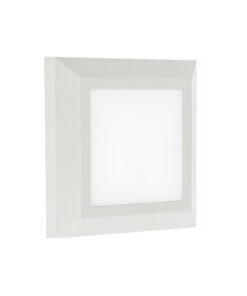 ΦΩΤΙΣΤΙΚΟ ΑΠΛΙΚΑ LED SLIM 124X124X28mm 5W 3000k 250lm IP65 ΠΛΑΣΤΙΚΟ ΛΕΥΚΟ SEASIDE UNIVERSE – 1-U005630