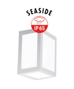 ΦΩΤΙΣΤΙΚΟ ΑΠΛΙΚΑ LED 160X130X108mm 12W 3000k 260lm IP65 ΠΛΑΣΤΙΚΟ ΛΕΥΚΟ SEASIDE UNIVERSE – 1-U005654