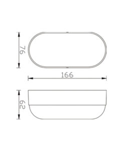 ΦΩΤΙΣΤΙΚΟ ΧΕΛΩΝΑ LED 166X76X62mm 8W 3000K 540lm IP65 ΠΛΑΣΤΙΚΟ ΛΕΥΚΟ SEASIDE UNIVERSE – 1-U005661