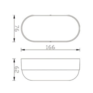 ΦΩΤΙΣΤΙΚΟ ΧΕΛΩΝΑ LED 166X76X62mm 8W 3000K 540lm IP65 ΠΛΑΣΤΙΚΟ ΛΕΥΚΟ SEASIDE UNIVERSE – 1-U005661