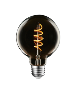 ΛΑΜΠΑ LED SPIRAL FILAMENT ΤΙΤΑΝΙΟ G95 4W E27 1800K/DEC 220-240V 200lm 360° DIMMABLE UNIVRSE – 1-U007269