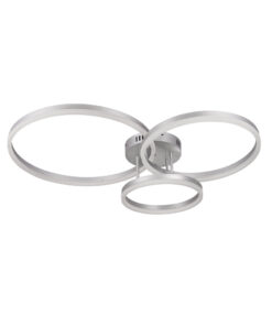 InLight Φωτιστικό οροφής LED 75W 3CCT (by switch on base) 6094-A-Silver