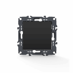 PRIME ΔΙΑΚΟΠΤΗΣ ΕΝΔΙΑΜΕΣΟΣ ΑΛΕΡΕΤΟΥΡ ΜΕ ΚΛΙΠ 1+1P 10AX 250VAC IP20 MAT ΑΝΘΡΑΚΙ ACA – 1000110405