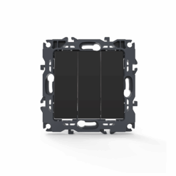PRIME ΔΙΑΚΟΠΤΗΣ ΤΡΙΠΛΟΣ ΑΠΛΟΣ ΜΕ ΒΙΔΑ 1+1+1P 10AX 250VAC IP20 MAT ΑΝΘΡΑΚΙ ACA – 1000110505