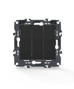PRIME ΔΙΑΚΟΠΤΗΣ ΤΡΙΠΛΟΣ ΑΠΛΟΣ ΜΕ ΒΙΔΑ 1+1+1P 10AX 250VAC IP20 MAT ΑΝΘΡΑΚΙ ACA – 1000110505