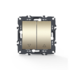 PRIME ΔΙΑΚΟΠΤΗΣ ΡΟΛΩΝ ΜΕ ΚΛΙΠ 1-1P 10AX 250VAC IP20 MAT ΣΑΜΠΑΝΙΖΕ ACA – 1000110604