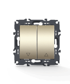 PRIME ΔΙΑΚΟΠΤΗΣ ΡΟΛΩΝ ΜΕ ΚΛΙΠ 1-1P 10AX 250VAC IP20 MAT ΣΑΜΠΑΝΙΖΕ ACA – 1000110604