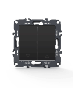 PRIME ΔΙΑΚΟΠΤΗΣ ΡΟΛΩΝ ΜΕ ΚΛΙΠ 1-1P 10AX 250VAC IP20 MAT ΑΝΘΡΑΚΙ ACA – 1000110605