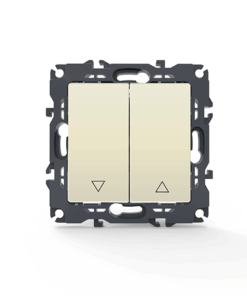 PRIME ΜΠΟΥΤΟΝ ΡΟΛΛΩΝ ΜΕ ΚΛΙΠ 1-1P 10A 250VAC IP20 ΙΒΟΥΑΡ ACA – 1000112202