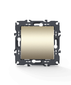 PRIME ΜΠΟΥΤΟΝ ΑΠΛΟ ΜΕ ΚΛΙΠ 1P 10A 250VAC IP20 MAT ΣΑΜΠΑΝΙΖΕ ACA – 1000112304