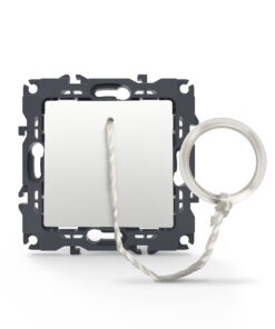 PRIME ΜΠΟΥΤΟΝ ΤΡΑΒΗΧΤΟ ΜΕ ΚΛΙΠ 1P 10A 250VAC IP20 ΛΕΥΚΟ ACA – 1000112401