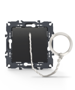 PRIME ΜΠΟΥΤΟΝ ΤΡΑΒΗΧΤΟ ΜΕ ΚΛΙΠ 1P 10A 250VAC IP20 ΑΝΘΡΑΚΙ ACA – 1000112405