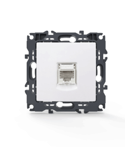 PRIME ΠΡΙΖΑ ΤΗΛΕΦΩΝΟΥ 1xRJ11 CAT3 IP20 ΛΕΥΚΗ ACA – 1000113001