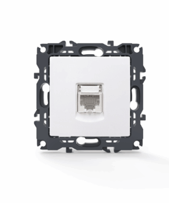 PRIME ΠΡΙΖΑ ΔΙΚΤΥΟΥ 1xRJ45 CAT6 UTP IP20 ΛΕΥΚΗ ACA – 1000113201