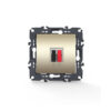 PRIME ΠΡΙΖΑ ΗΧΕΙΩΝ ΜΟΝΗ ΜΕ ΚΛΙΠ 36-230VAC IP20 MAT ΣΑΜΠΑΝΙΖΕ ACA – 1000113504