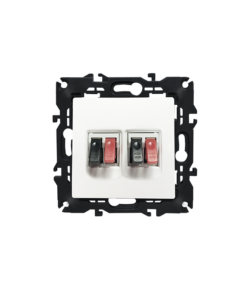 PRIME ΠΡΙΖΑ ΗΧΕΙΩΝ ΔΙΠΛΗ ΜΕ ΚΛΙΠ 36-230VAC IP20 ΛΕΥΚΗ ACA – 1000113601