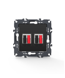 PRIME ΠΡΙΖΑ ΗΧΕΙΩΝ ΔΙΠΛΗ ΜΕ ΚΛΙΠ 36-230VAC IP20 MAT ΑΝΘΡΑΚΙ ACA – 1000113605