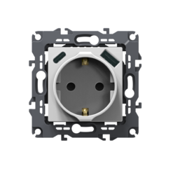PRIME ΠΡΙΖΑ ΣΟΥΚΟ ΑΣΦΑΛΕΙΑΣ 1x2P+E 16A 250VAC & 2*USB (TYPE A+C)  5VDC 3A IP20 ΛΕΥΚΗ ACA – 1000116401
