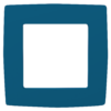 PRIME ΠΛΑΙΣΙΟ 1 ΘΕΣΗΣ IP20 ΓΑΛΑΖΙΟ ACA – 1000119009