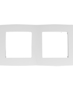 PRIME ΠΛΑΙΣΙΟ 2 ΘΕΣΕΩΝ IP20 ΛΕΥΚΟ ACA – 1000119101