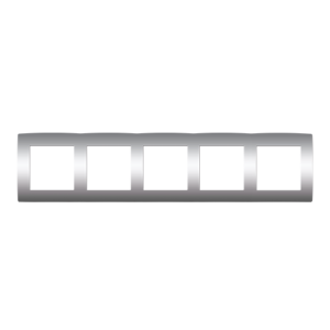 PRIME ΠΛΑΙΣΙΟ 5 ΘΕΣΕΩΝ IP20 MAT ΑΛΟΥΜΙΝΙΟ ACA – 1000119403