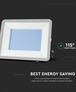 Προβολέας LED Samsung chip 300W 4000K IP65 Μαύρου Χρώματος V-TAC – 10031