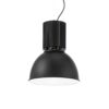 IDEAL LUX Κρεμαστό Φωτιστικό HANGAR 1xE27 Μαύρου Χρώματος – 100333