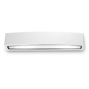 IDEAL LUX Απλίκα Τοίχου ANDROMEDA 2xE27 IP55 Λευκού Χρώματος – 100364