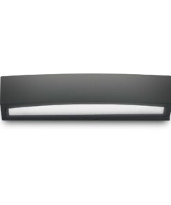 IDEAL LUX Απλίκα Τοίχου ANDROMEDA 2xE27 IP55 Μαύρου Χρώματος – 100371
