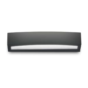 IDEAL LUX Απλίκα Τοίχου ANDROMEDA 2xE27 IP55 Μαύρου Χρώματος – 100371