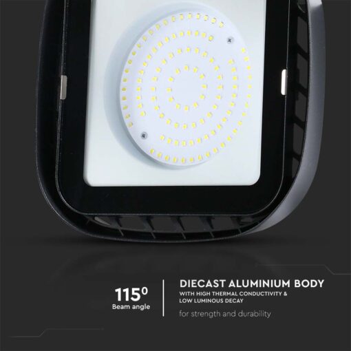 Καμπάνα LED 100W 4000K 8700lm IP65 Μαύρη V-TAC – 10035