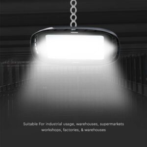 Καμπάνα LED 100W 4000K 8700lm IP65 Μαύρη V-TAC – 10035