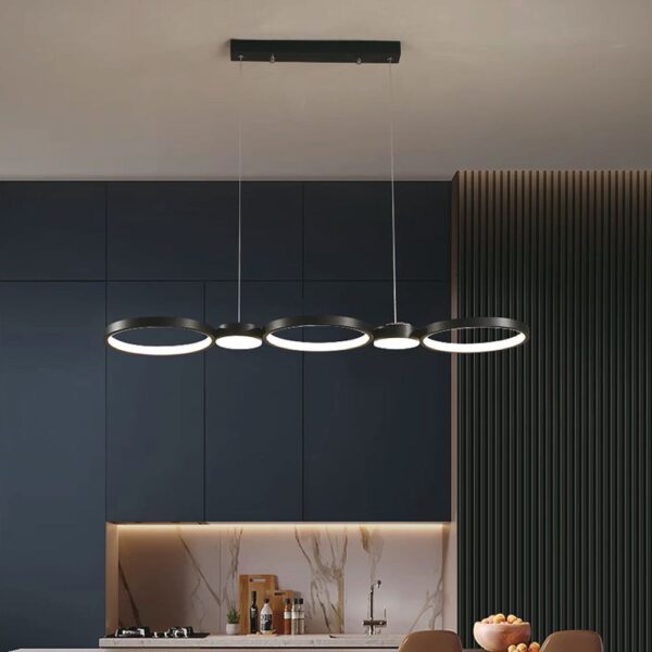 Κρεμαστό φωτιστικό LED 38W 4000K Μαύρου Χρώματος V-TAC – 10043