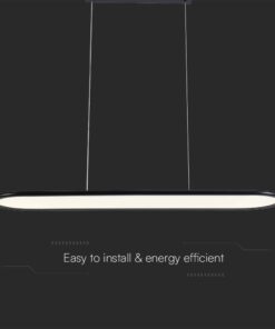 Κρεμαστό φωτιστικό LED 24W 4000K Μαύρου Χρώματος V-TAC – 10045