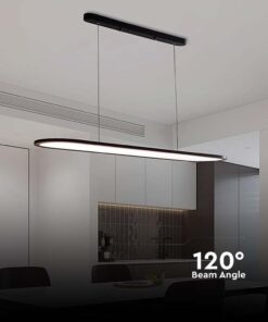 Κρεμαστό φωτιστικό LED 24W 4000K Μαύρου Χρώματος V-TAC – 10045