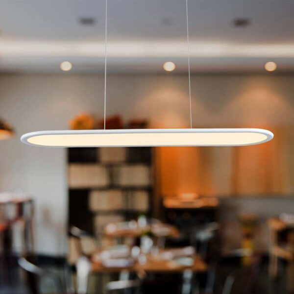 Kρεμαστό φωτιστικό LED 24W 4000K Λευκού Χρώματος V-TAC – 10047