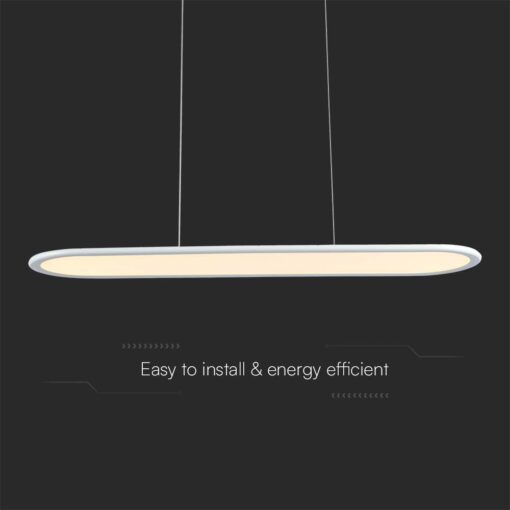 Kρεμαστό φωτιστικό LED 24W 4000K Λευκού Χρώματος V-TAC – 10047