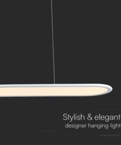 Kρεμαστό φωτιστικό LED 24W 4000K Λευκού Χρώματος V-TAC – 10047