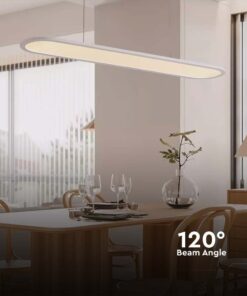 Kρεμαστό φωτιστικό LED 24W 4000K Λευκού Χρώματος V-TAC – 10047