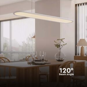 Kρεμαστό φωτιστικό LED 24W 4000K Λευκού Χρώματος V-TAC – 10047